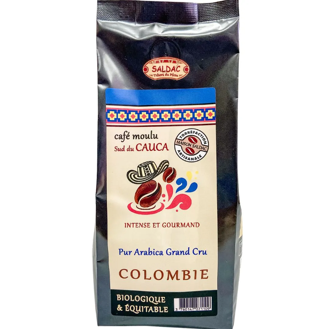 Café natural molido de Colombia 250g