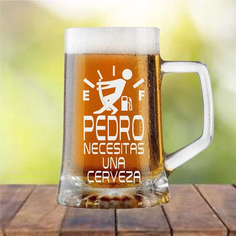 Jarra Cerveza Stern Necesitas una Cerveza - Imagen 2