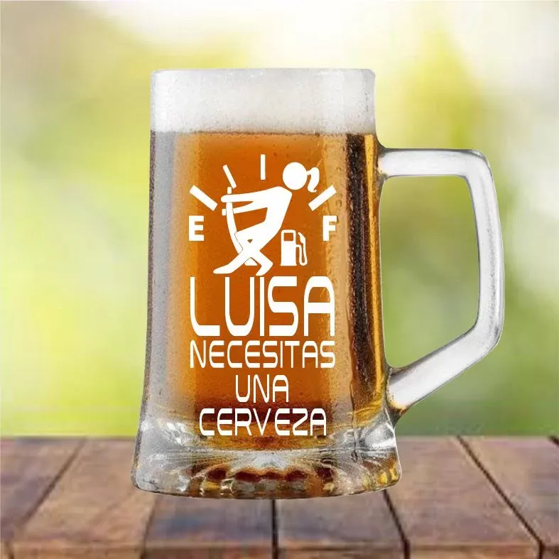 Jarra Cerveza Stern Necesitas una Cerveza - Imagen 3