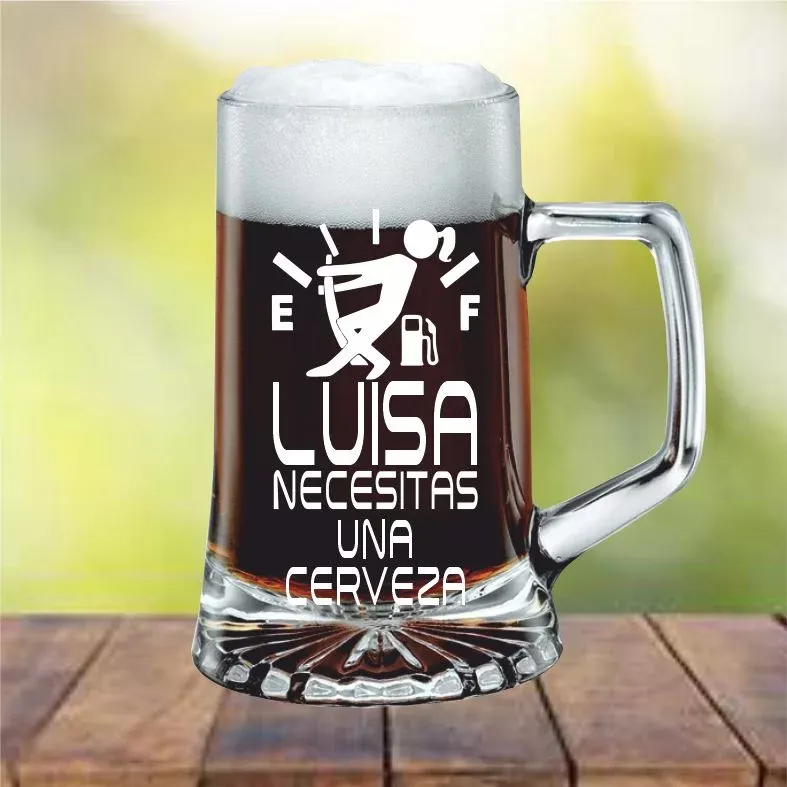 Jarra Cerveza Stern Necesitas una Cerveza - Imagen 4