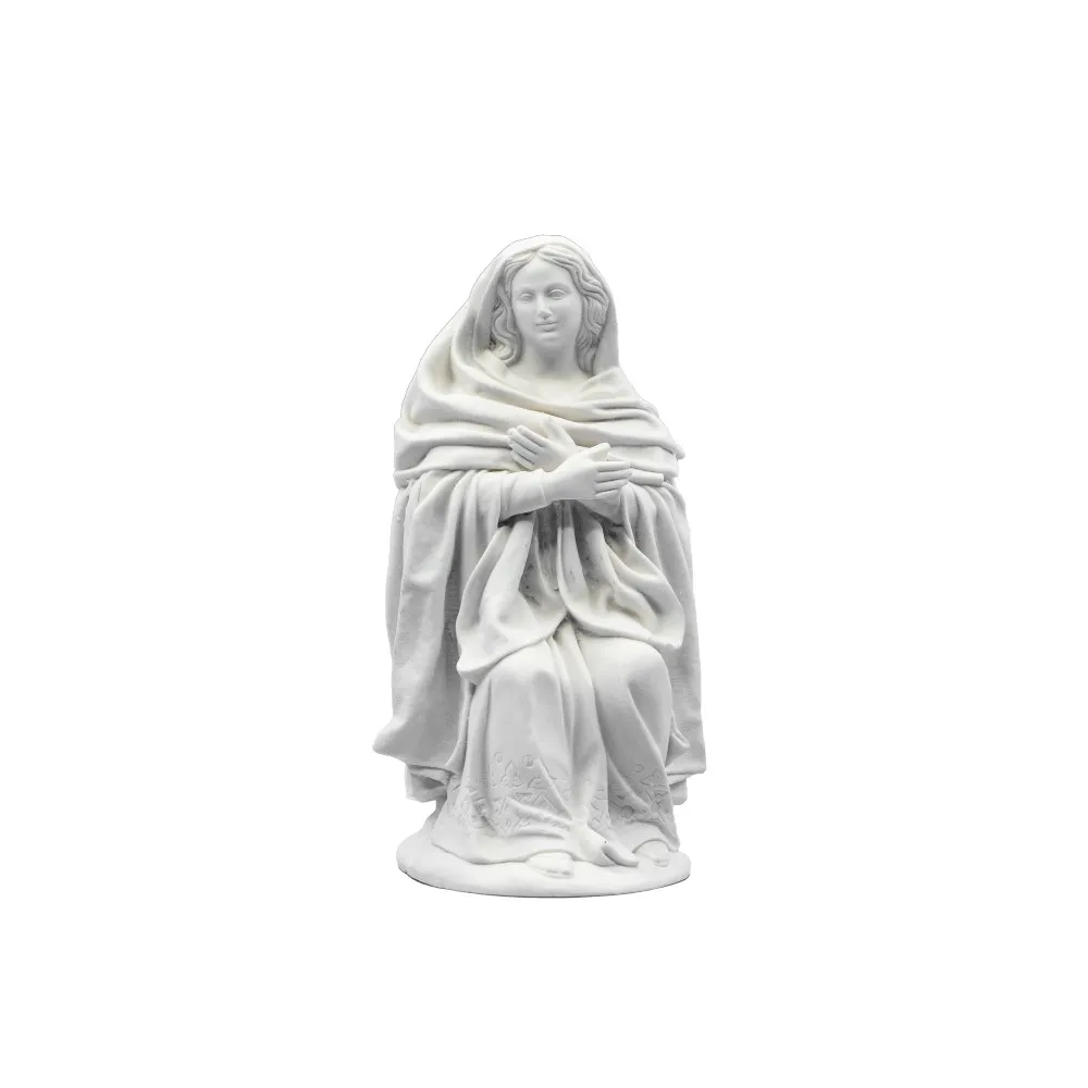 Nacimiento clásico. Marmolina blanca. - Imagen 7