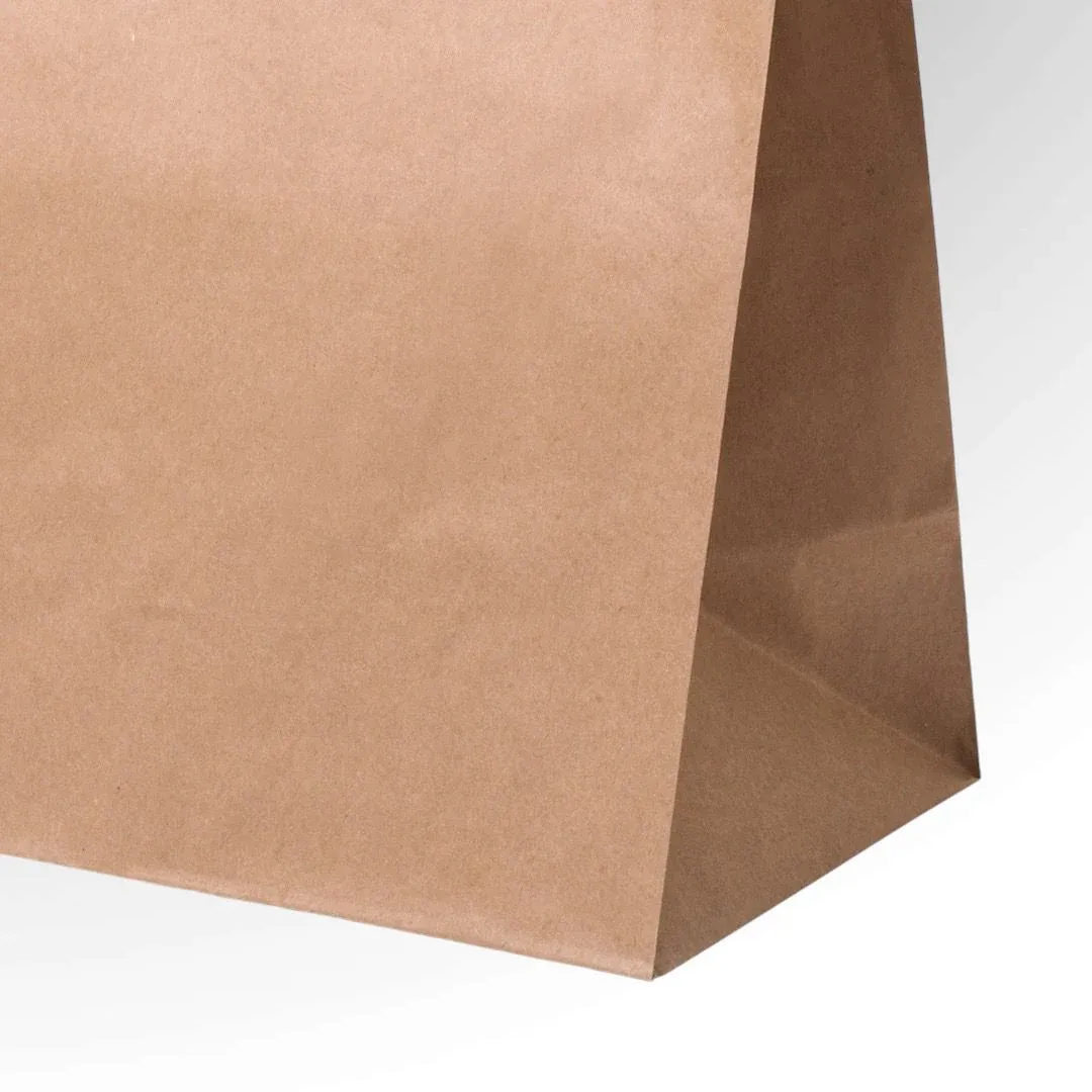 BOLSA TAKE AWAY COLOR NATURAL PERSONALIZABLE de PAPEL (80g) desde 0,29€/u. - Imagen 4