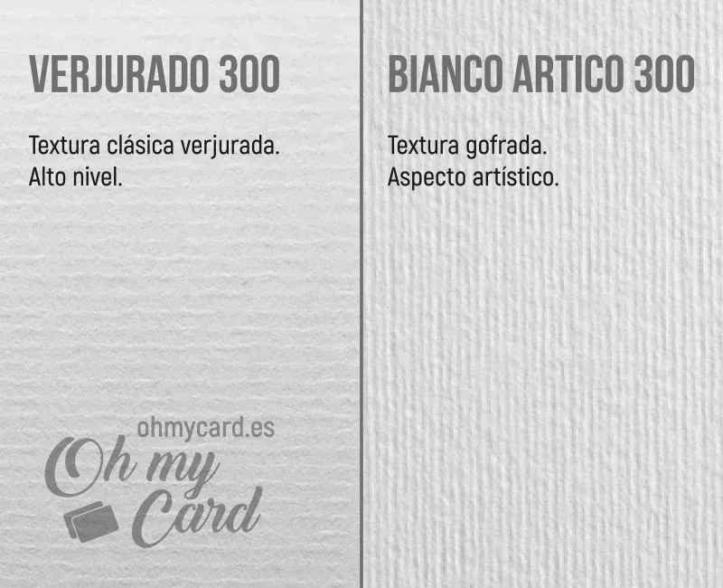 Tarjetones e invitaciones en papeles creativos y con texturas - Imagen 5